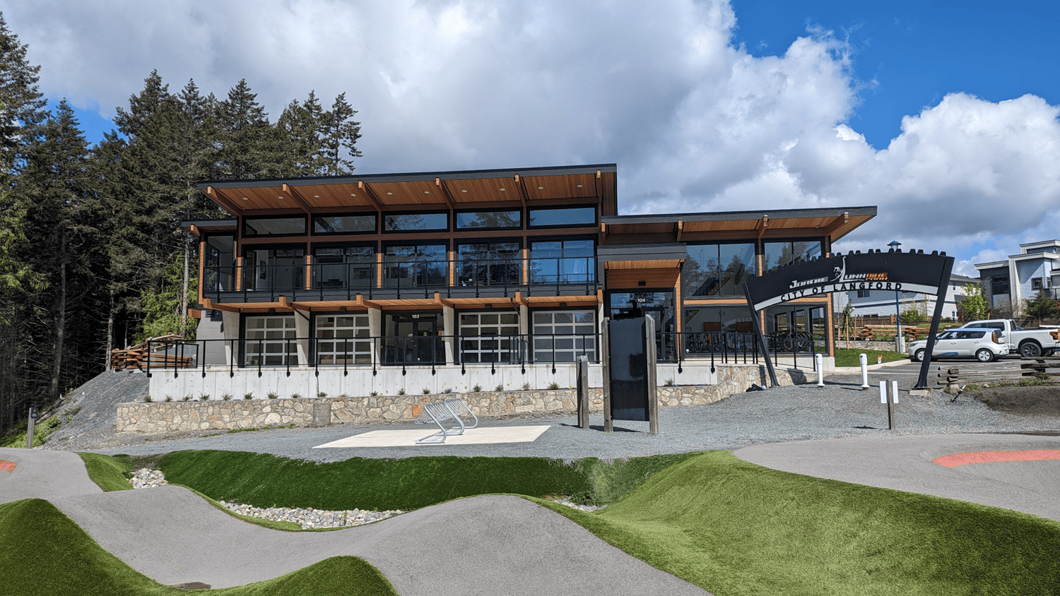 Jordie Lunn Bike Park Clubhouse Jordie Lunn Bike Park Clubhouse