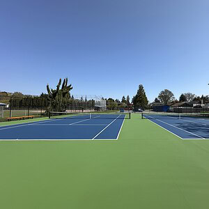 CITY OF LANGFORD UNVEILS RESTORED TENNIS COURTS AT CENTENNIAL PARK