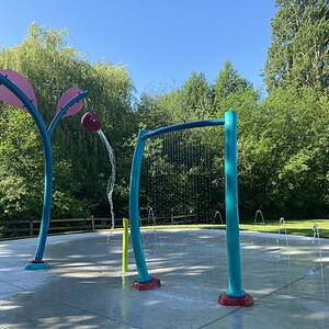 NEWLY REMODELED GLEN LAKE SPRAY PARK NOW OPEN