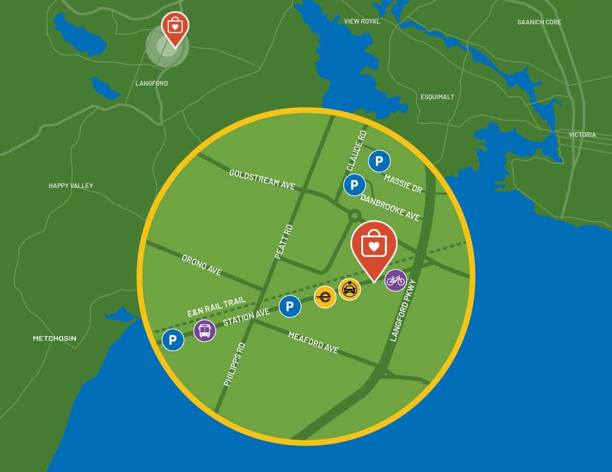 Getting to The Langford Station Getting to The Langford Station